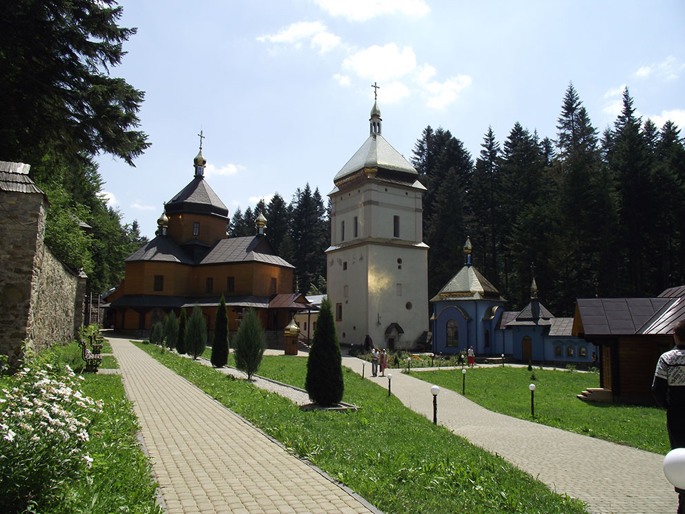 Манявський скит у с. Манява Богородчанського р-ну Івано-Франківської обл. Реконструкція, 1969–81